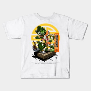 Doodle Japan Sushi - Sanskara Design Kids T-Shirt